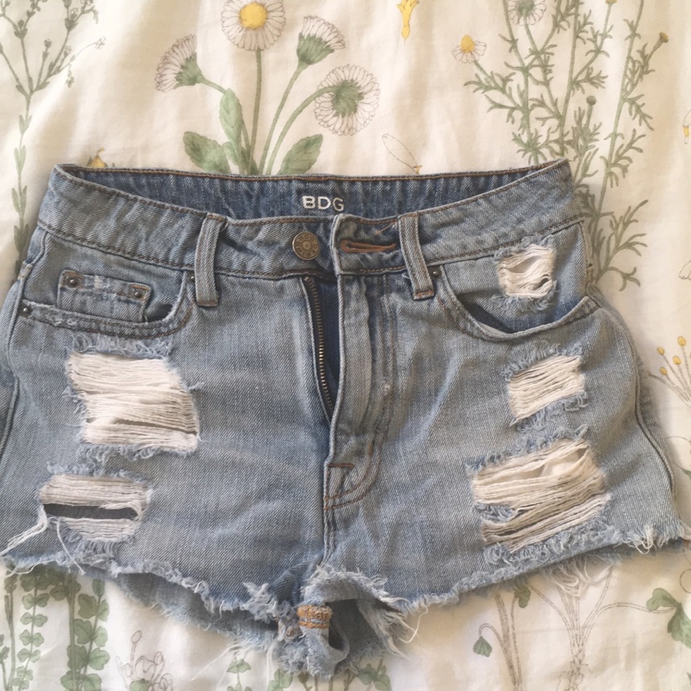 Jean shorts from BDG.